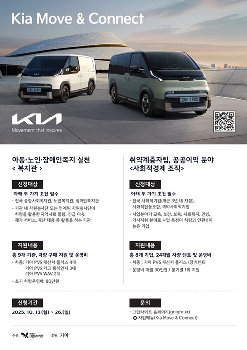 사진 설명/‘Kia Move & Connect’ 포스터.